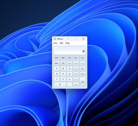 Calculator in Windows 11 24H2
