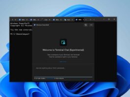 ChatGPT in Windows Terminal