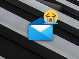Mail & Calendar app stops working
